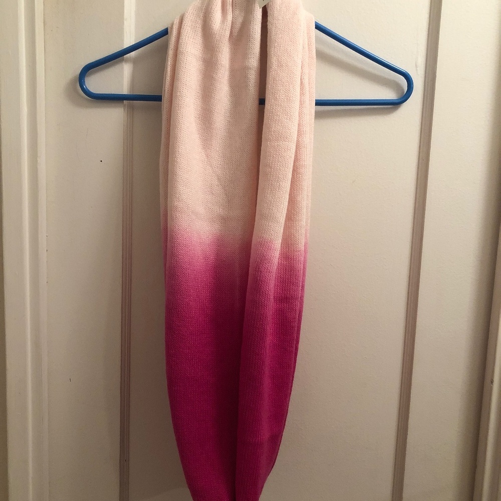 Old Navy Pink Ombre Wrap Scarf